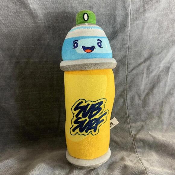 Subway Surfers Spray Can Taggy Plush Street Jammers Stuffed 9" with Sound 2020​ - Picture 1 of 8